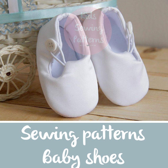Christening Shoes SEWING PATTERNS Baptism Shoes patterns White