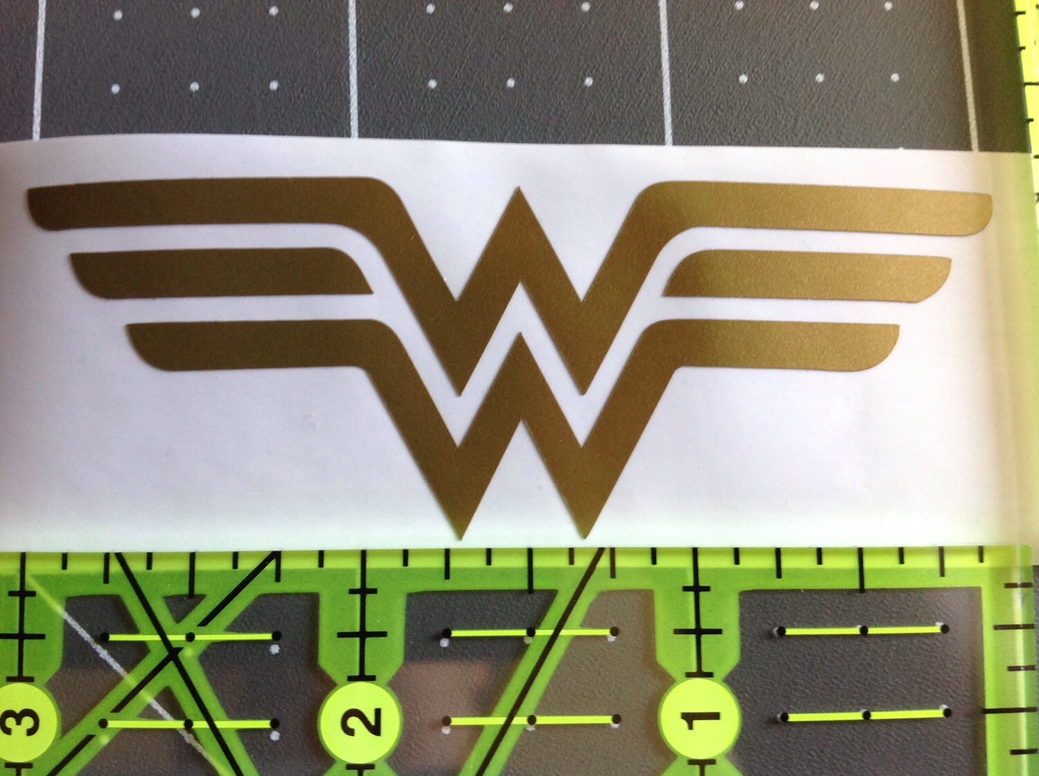 Wonder Woman Vinyl Decal Wonder Woman Logo Solid Multiple