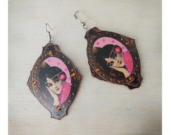 Colgante de madera | Etsy