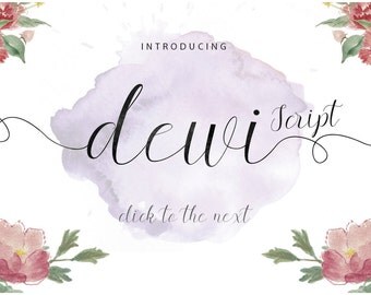 Dewi Script Fonts