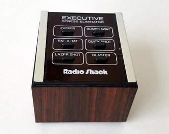 90s Radio Shack Executive Stress Eliminator - Electronic Sound Machine - Laser Sounds