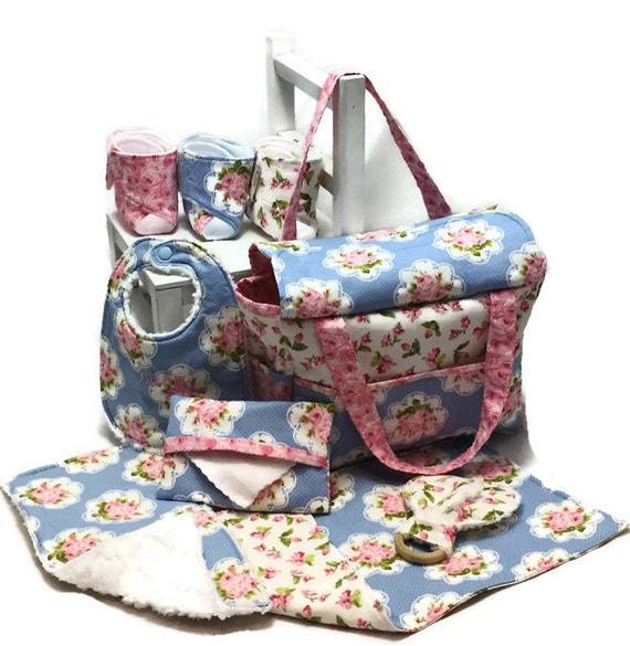 Doll Diaper Bag with Accessories Christmas gift play