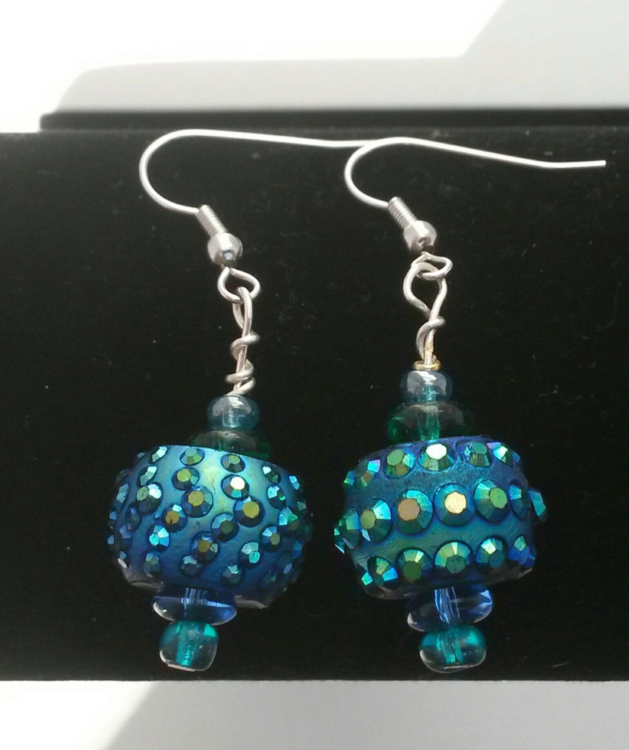 Galaxy Collection Satellite Earrings by HaveitRabbitCrafts