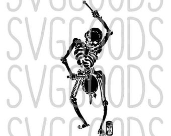 Skeleton svg, Halloween svg, Skull Svg, Death svg, Spooky svg, Creepy svg, Scary svg, trick or treat svg, cut file, vector, svg file, cricut