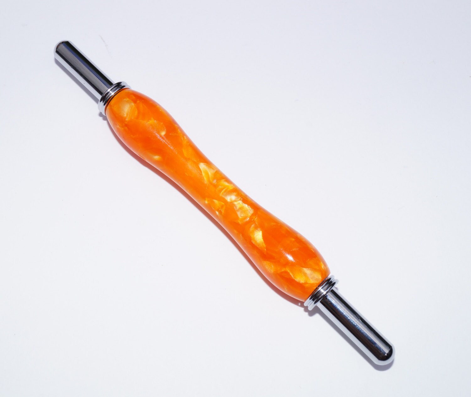 Seam Ripper Acrylic Seam Ripper ORANGE Hand turned Self