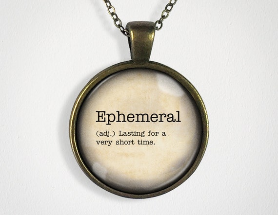 ephemeral meaning in urdu