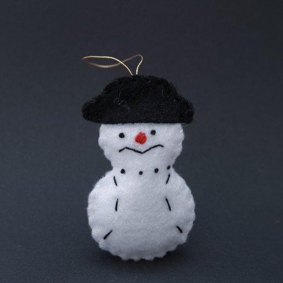 Items similar to Mr snowman christmas snowman, christmas tree decor