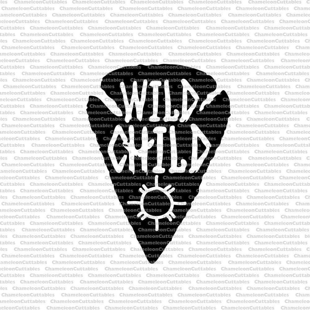 Download wild child svg arrowhead arrow native american boho