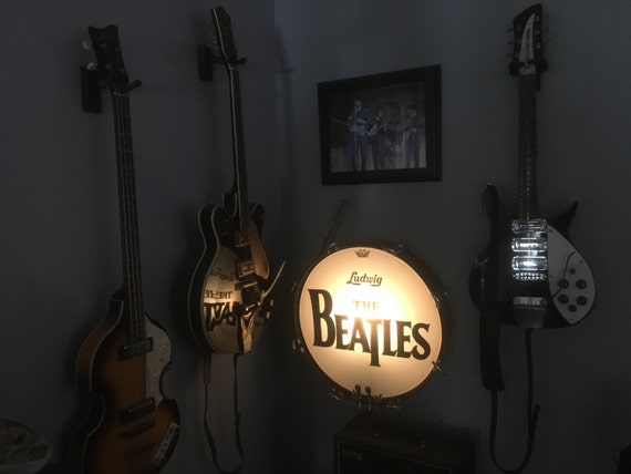 The Beatles Ludwig Bass Drum Lamp Display By