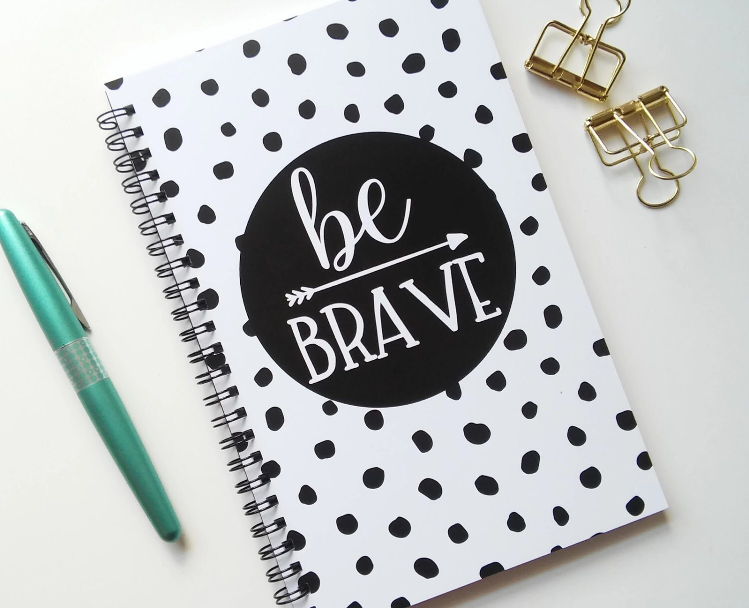 Writing journal spiral notebook bullet journal by JournalandCo