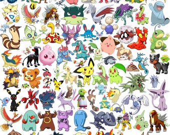 510 First Generation Pokemon Clipart And Silhouette Pokemon Clipart ...