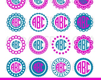 60 % OFF, Circle Monogram Frames SVG, Circle Monogram svg, Monogram Frame svg, png, eps, dxf, Circle Frames, Circle Frames SVG ,