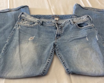 Items similar to Hand Painted Custom Peace Jeans for Women & Girls ...