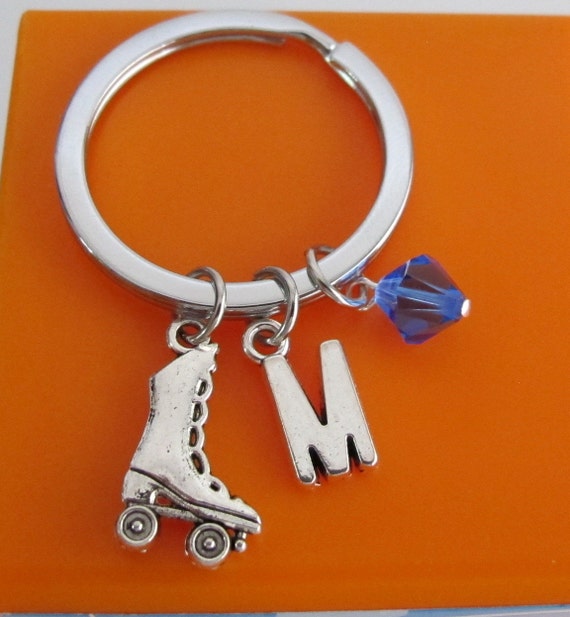Roller Skate Keychain Custom Keychain Custom Key Ring