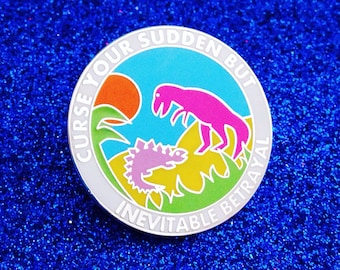 Firefly Serenity Enamel Lapel Pin Badge - "Curse your sudden but inevitable betrayal"