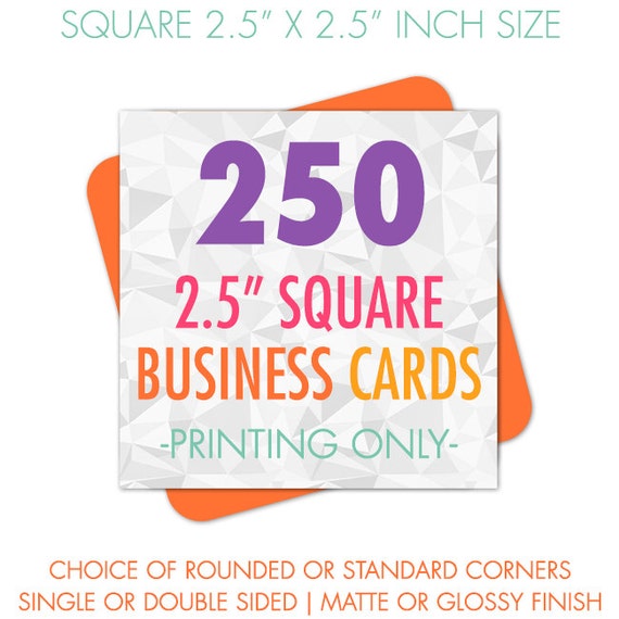 Business Cards: Business Cards 250