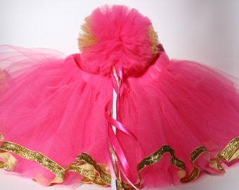 Pink Pretty As A Princess Costume Tutu Set with Hat by whimsywendy