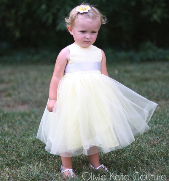 Flower Girl . Tutu Dress