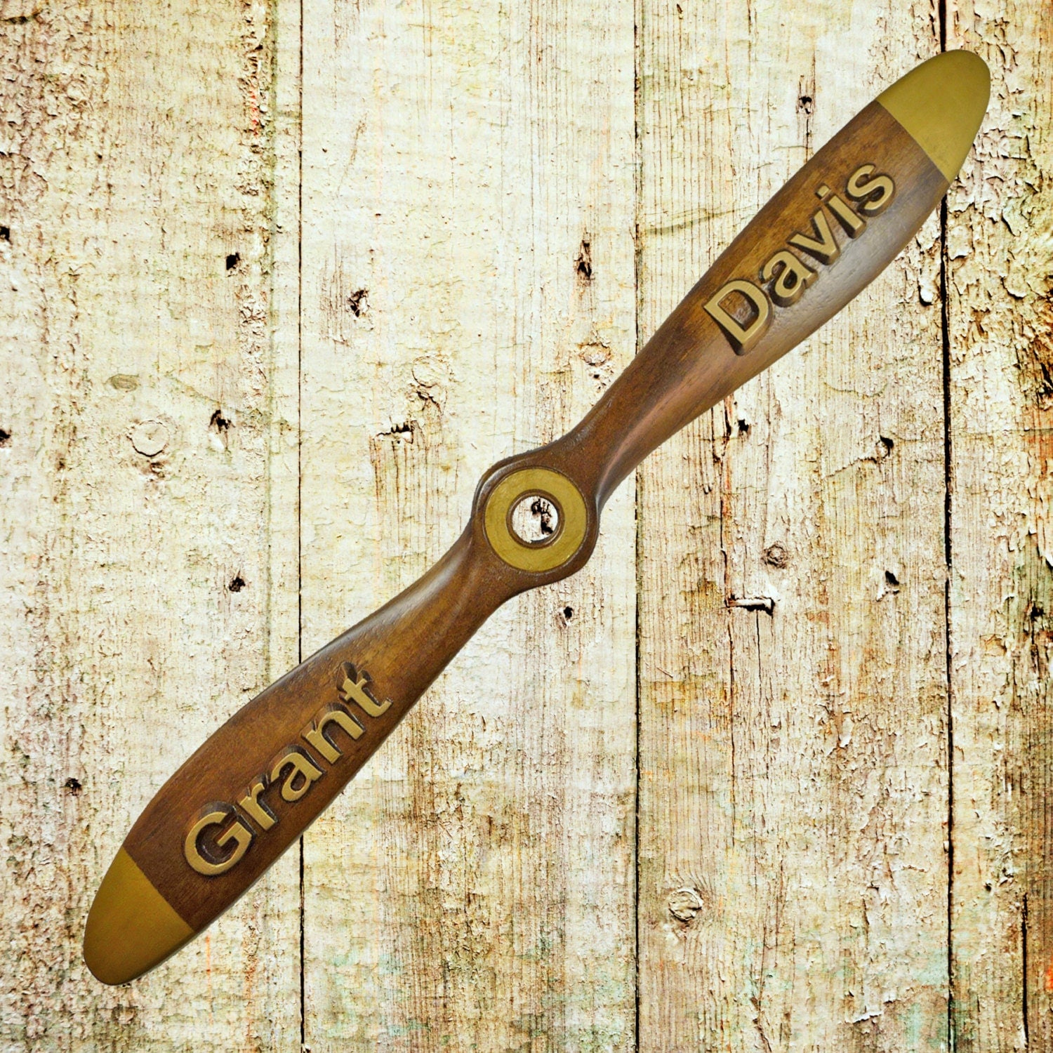 AIRPLANE PROPELLER Wall Decor Custom Personalized With Your