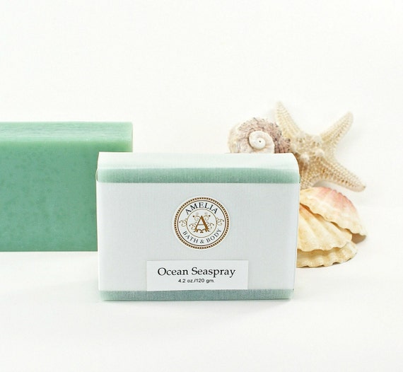 Ocean Seaspray Soap Ocean Air Scent Luxury Beach Soap