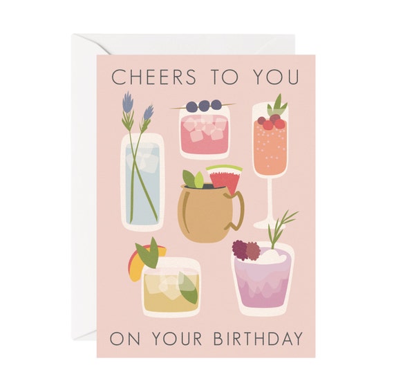 cheers birthday card
