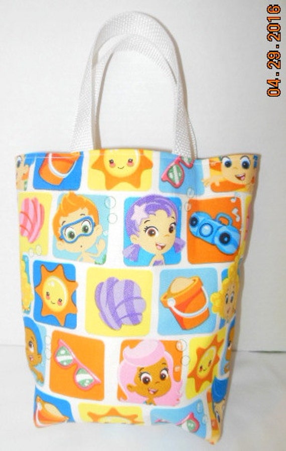 Bubble Guppies Tote/Gift Bag/Easter Basket by JosiesKids on Etsy
