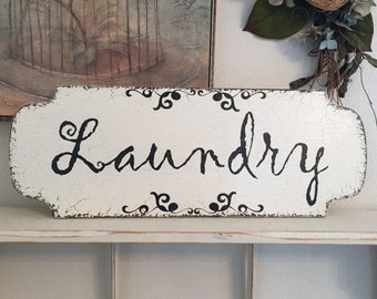 FRENCH SIGNS, La Toilette, Laundry, Dressing Room, Powder Room, Bathroom Signs, Shabby Chic Bathroom Signs, 22 x 8