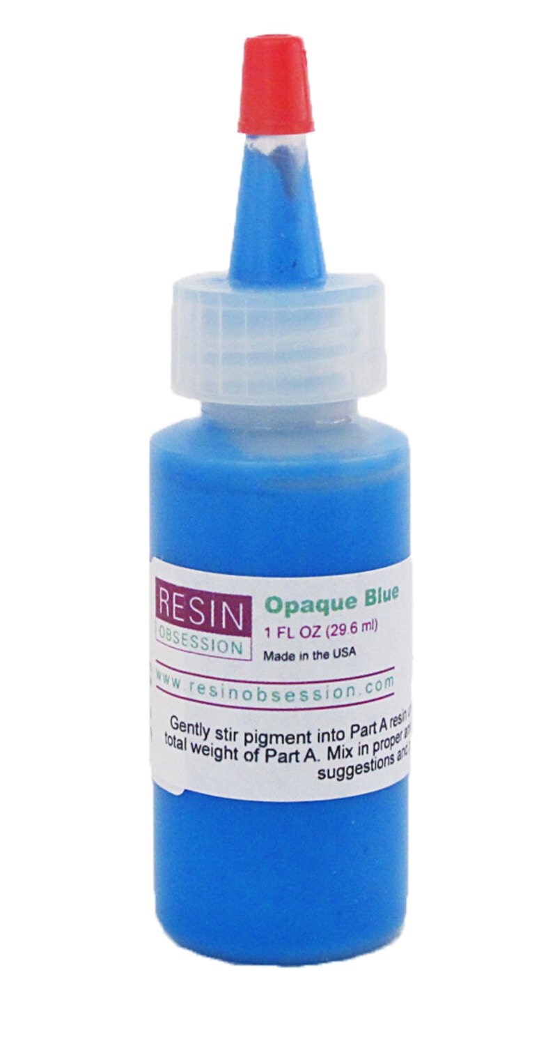 Resin Obsession opaque blue color pigment for coloring epoxy