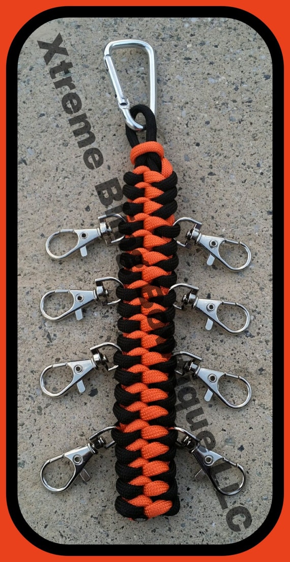 DEEKA Paracord Handmade Cheer Bows Holder For Cheerleading Teen Girl
