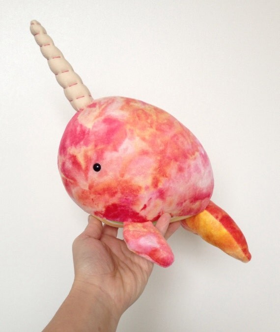 rainbow narwhal stuffed animal