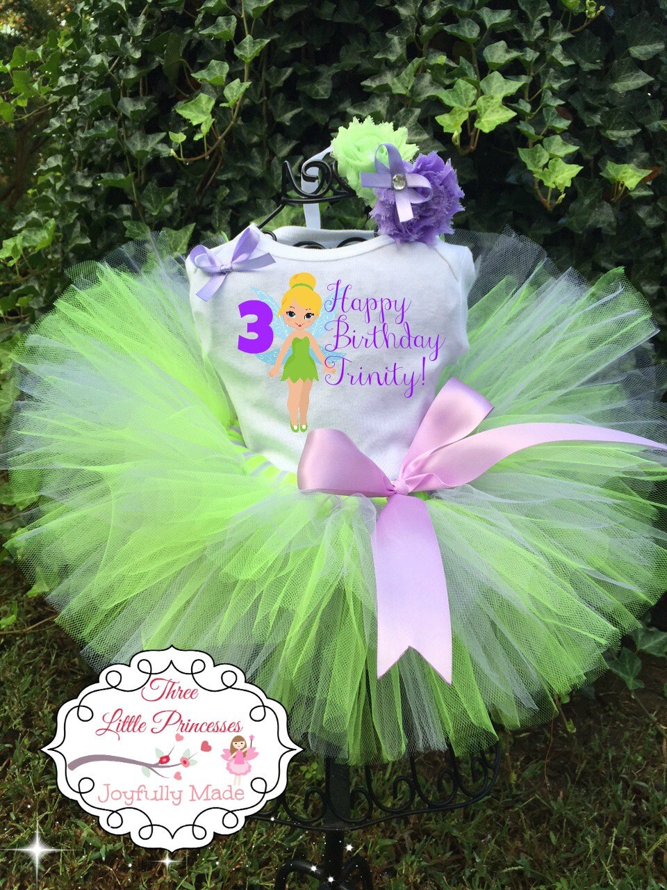 tinkerbell tutu birthday outfits