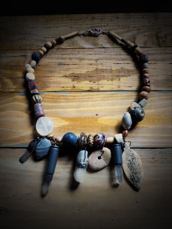 Tribal Nomadic Necklace by vLaDtHeBaT on Etsy