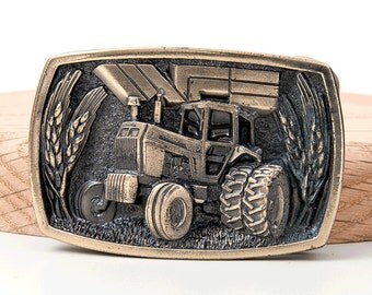 Tractor belt buckle | Etsy