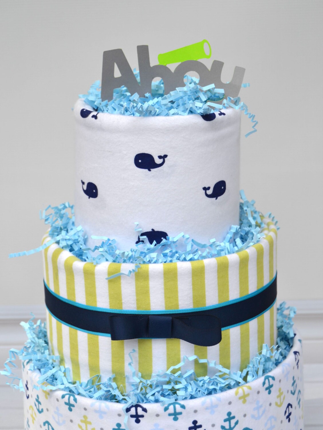 How To Make A Whale Diaper Cake How To Make A Whale Diaper Cake