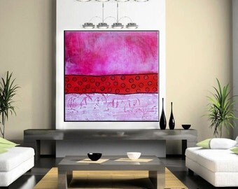 SALE!!! Price reduced! Large Mixed Media Abstract Painting