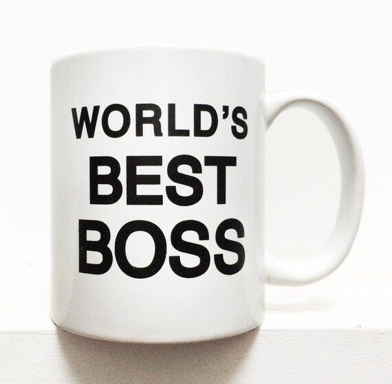 The Office Worlds Best Boss coffee mug 11 ounces