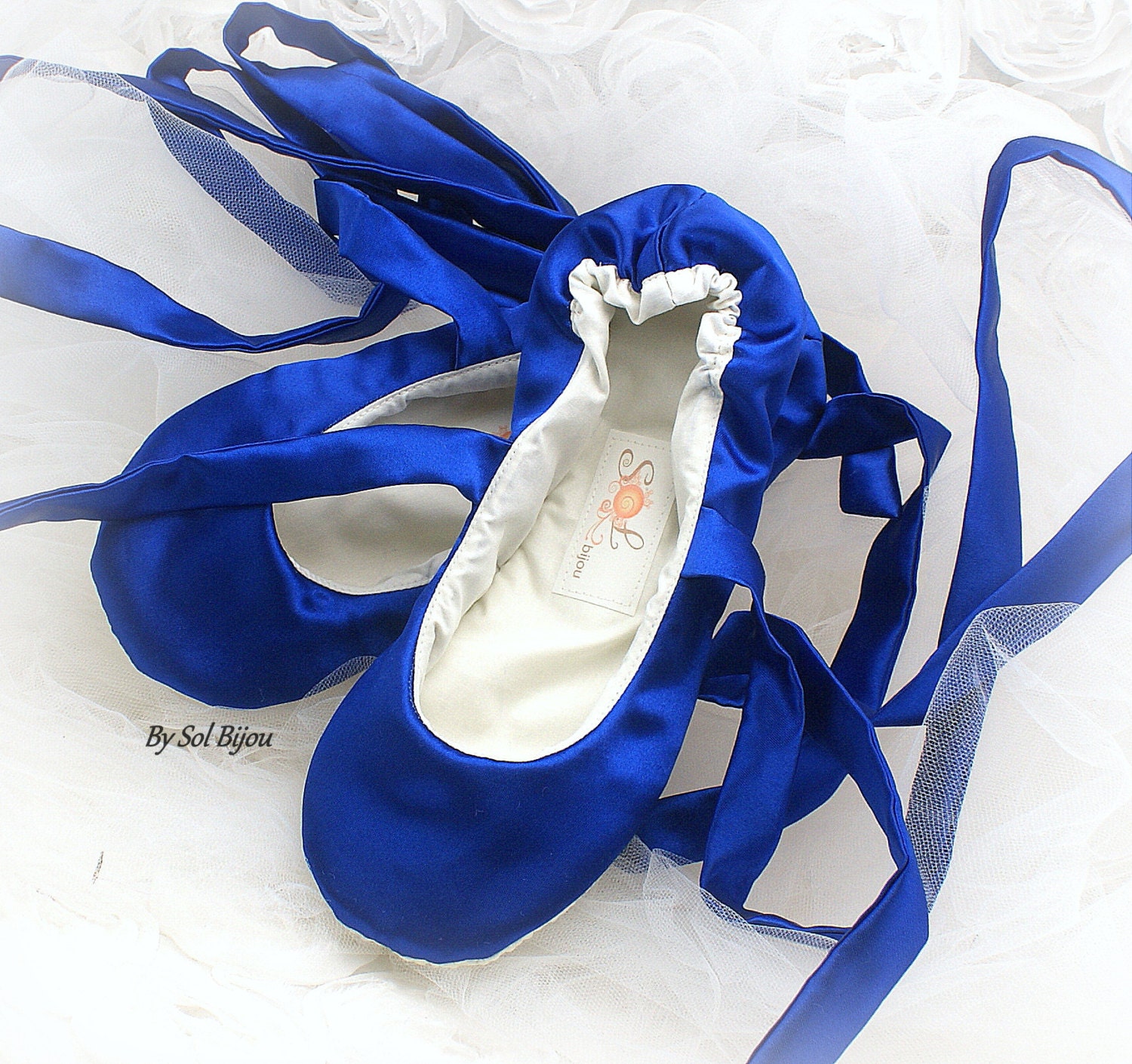 royal blue ballet flats
