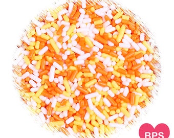 Orange sprinkles | Etsy