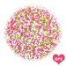 Sweet Pea Nonpareil Sprinkles in Pink, Lime, White, Pink Nonpareils, Lime Nonpareils, Pink Sprinkles, Lime Sprinkles, Cake Pop Sprinkles