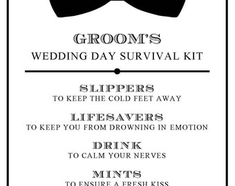 Grooms survival kits | Etsy