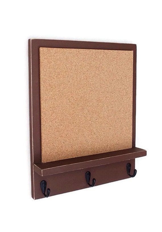 Cork Board Bulletin Board Message Board Key Hooks Key