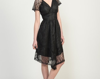 Lace Black Dress