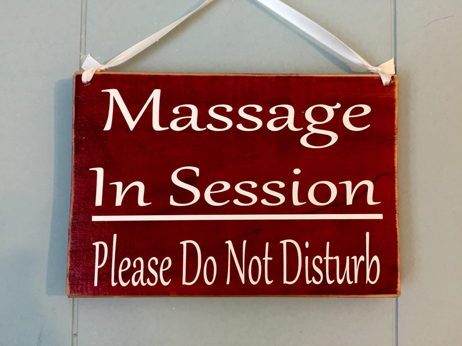 In Session Sign Massage Please Do Not Disturb 8x6 Choose