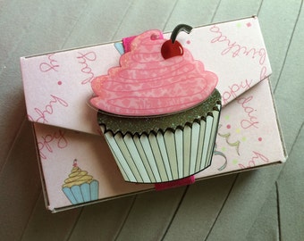 Items similar to Birthday gift box - Handmade - paper gift box - Happy ...