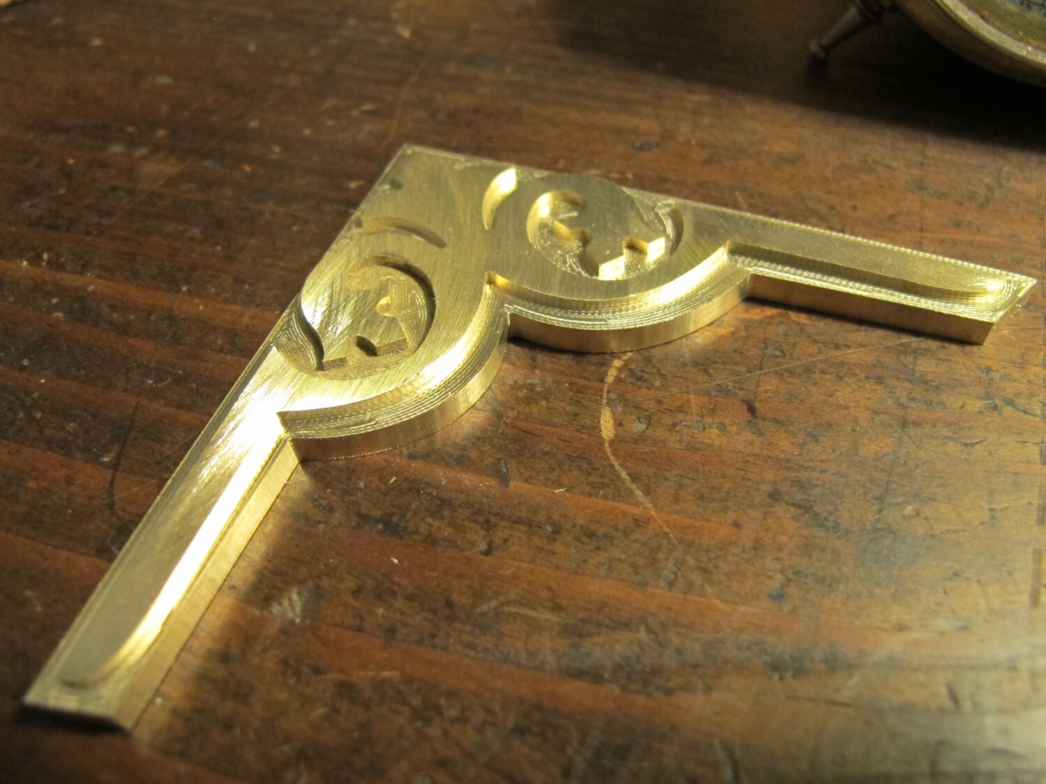 Corner Set bookbinding Leather finishing stamp Embossing plate die from