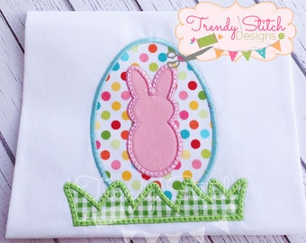 Items similar to Baseball Easter Egg machine embroidery applique design ...