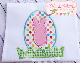 Items similar to Baseball Easter Egg machine embroidery applique design ...