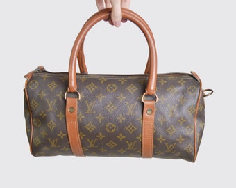 Vintage 60s 70s RARE Louis Vuitton Monogram Canvas Speedy French Co.
