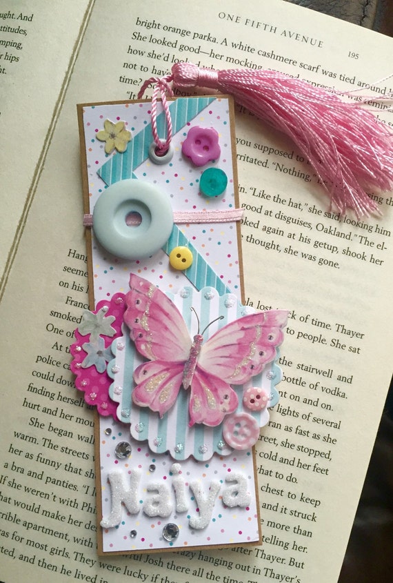 Bookmarks Handmade Personalised made to order party bag