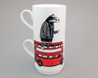 Swappable Animal Riding - Stacking Cups